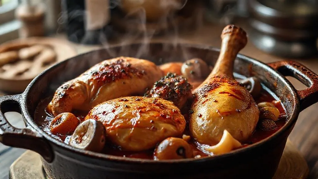 Coq au Vin Suculento: 7 Táticas para Frango Nunca Mais Ressecado